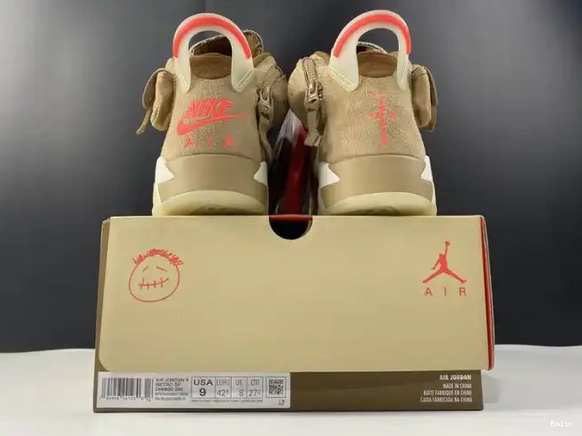 Bmlin Air DH0690-200 Scott 6 Travis British Khaki Jordan Retro 0617